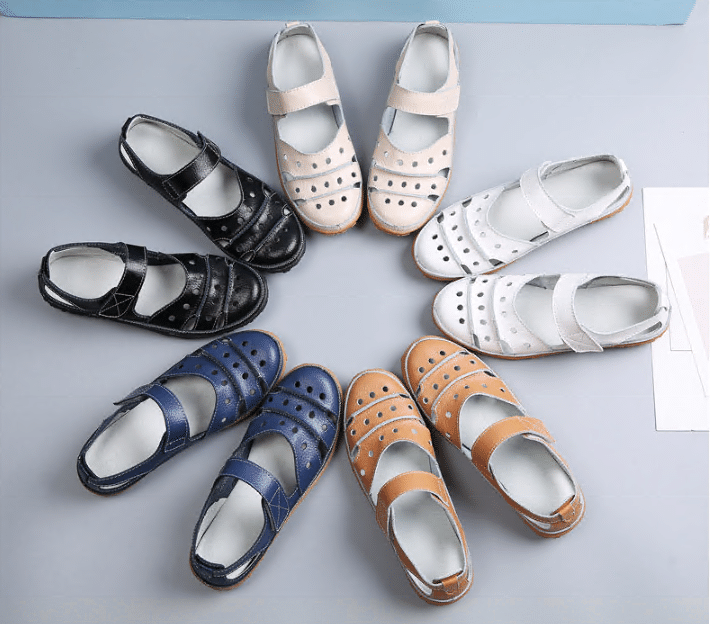 Stride Harmony Hollow Hook Flat Sandals - Image 11