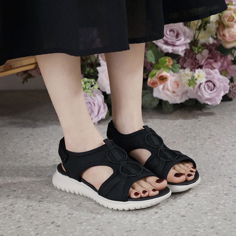 Women Solid Color Hollow Out Casual Lady Sandals - Image 11