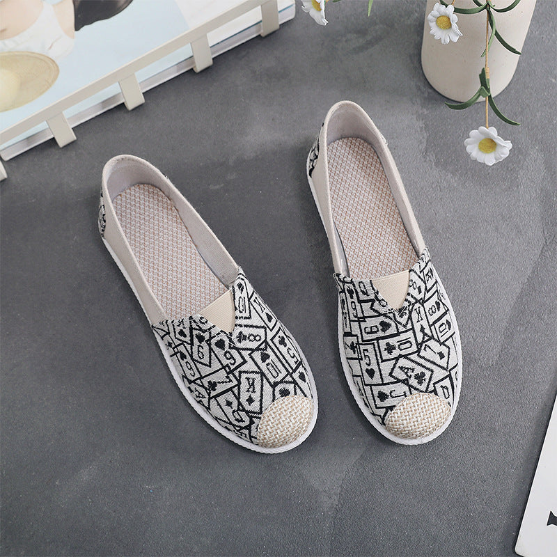 Breathable Non-slip soft Bottom Casual Canvas Shoes - Image 7