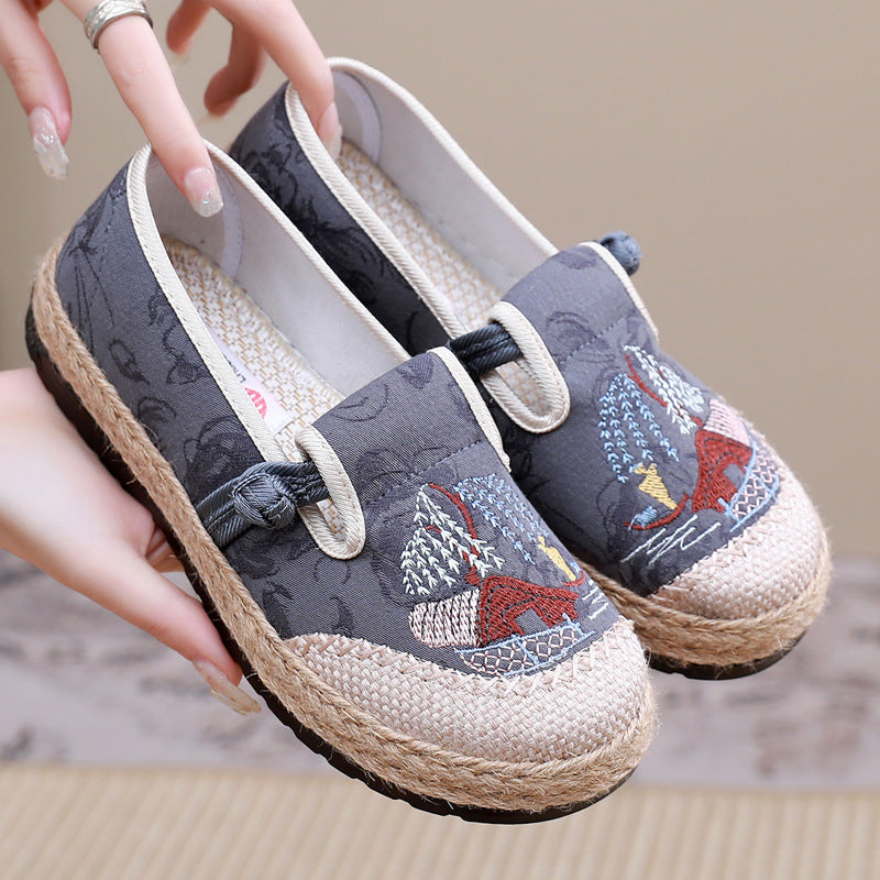 Fisherman Shoes Women's 2023 Spring and Summer New Women's Slip-on Shoes - Image 8