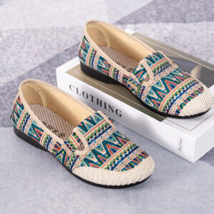 Alternative view of Women's Vintage Slip On Shallow Loafers