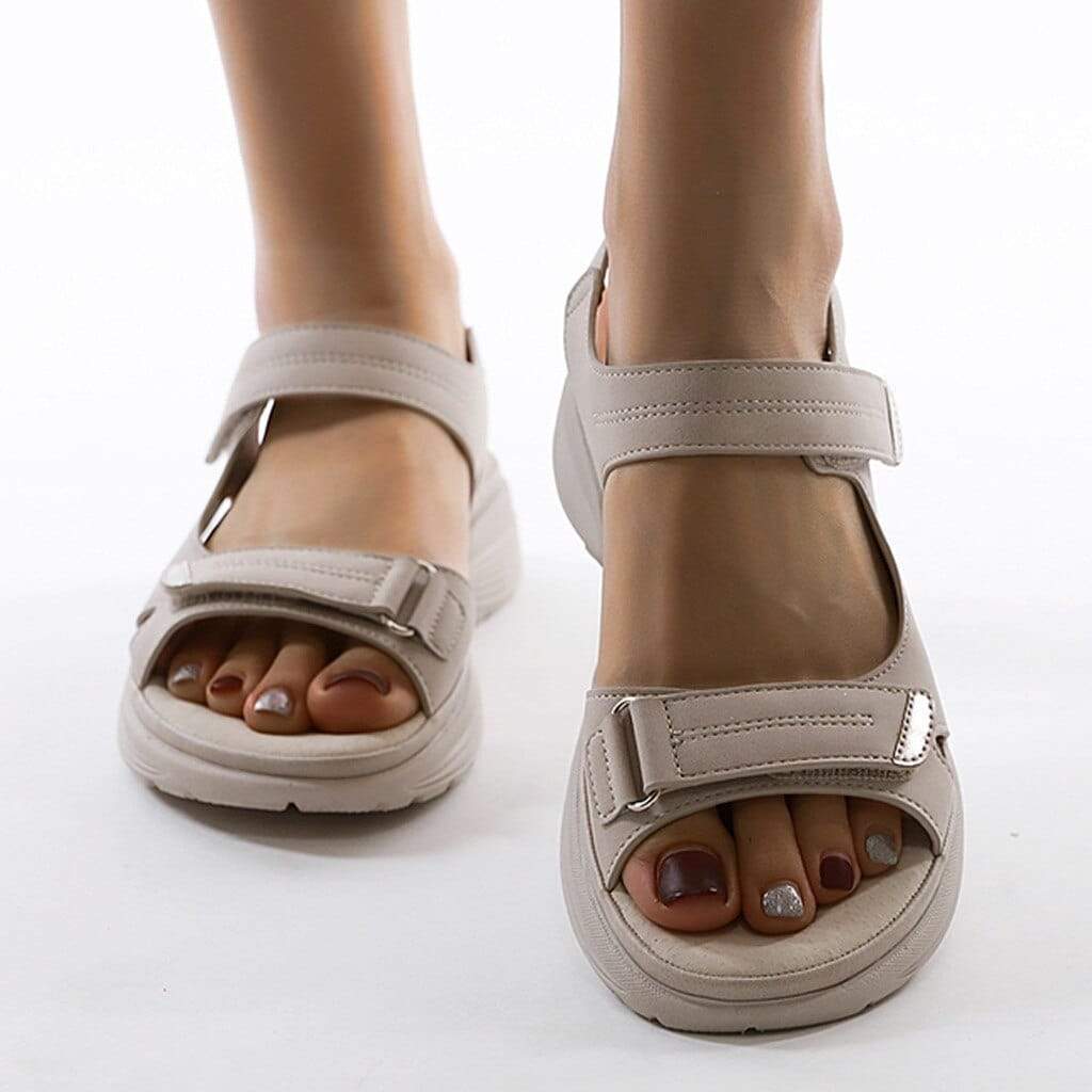 Cloud Premium Leather Women Sandals - Image 5