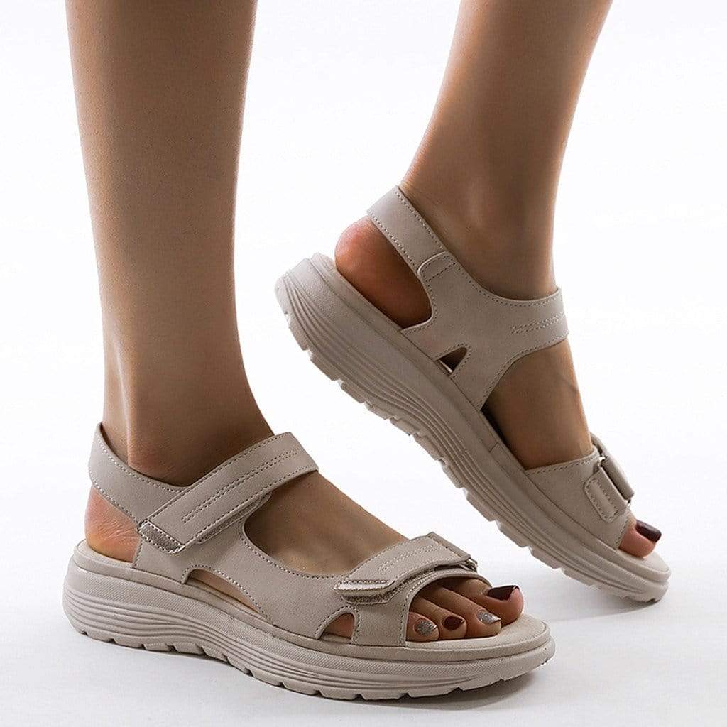 Cloud Premium Leather Women Sandals - Image 9