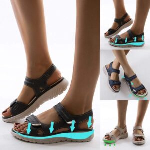 Cloud Premium Leather Women Sandals